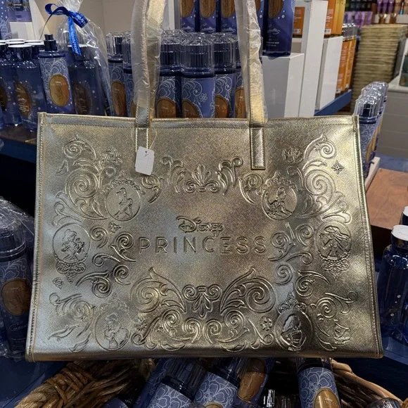 Disney Gold Embossed Tote Bag - Picture 6 of 9
